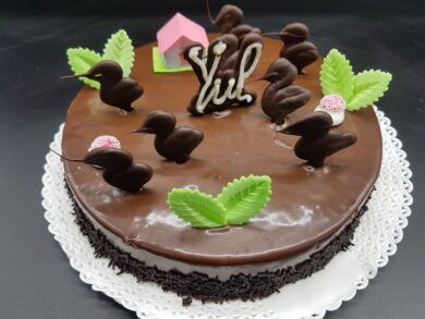Tarta trufa infantil